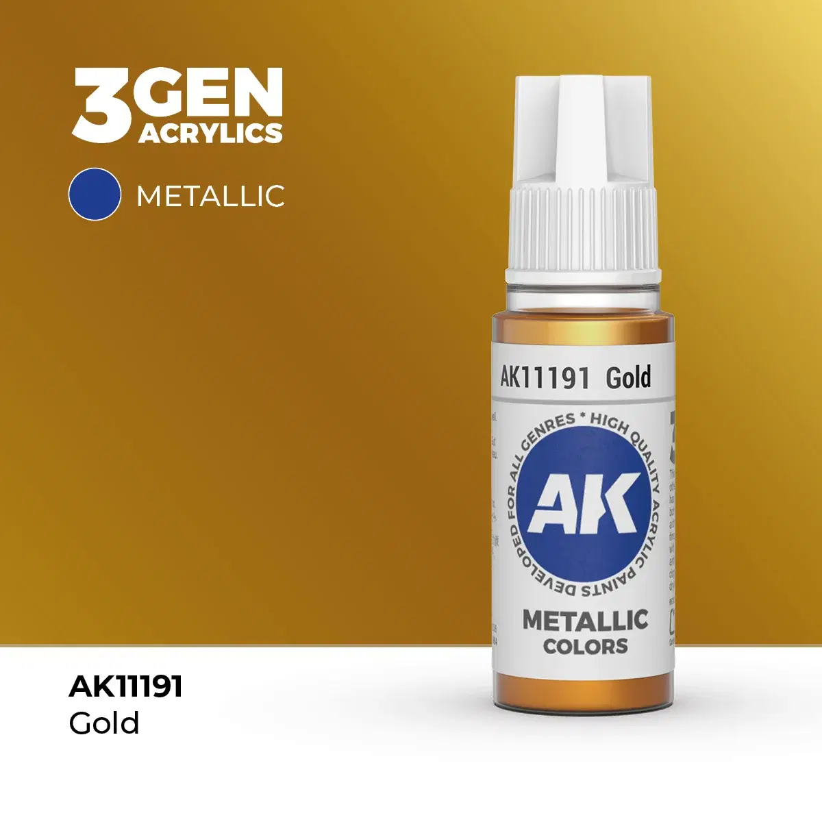 Gold Metallic 18 ml - 1