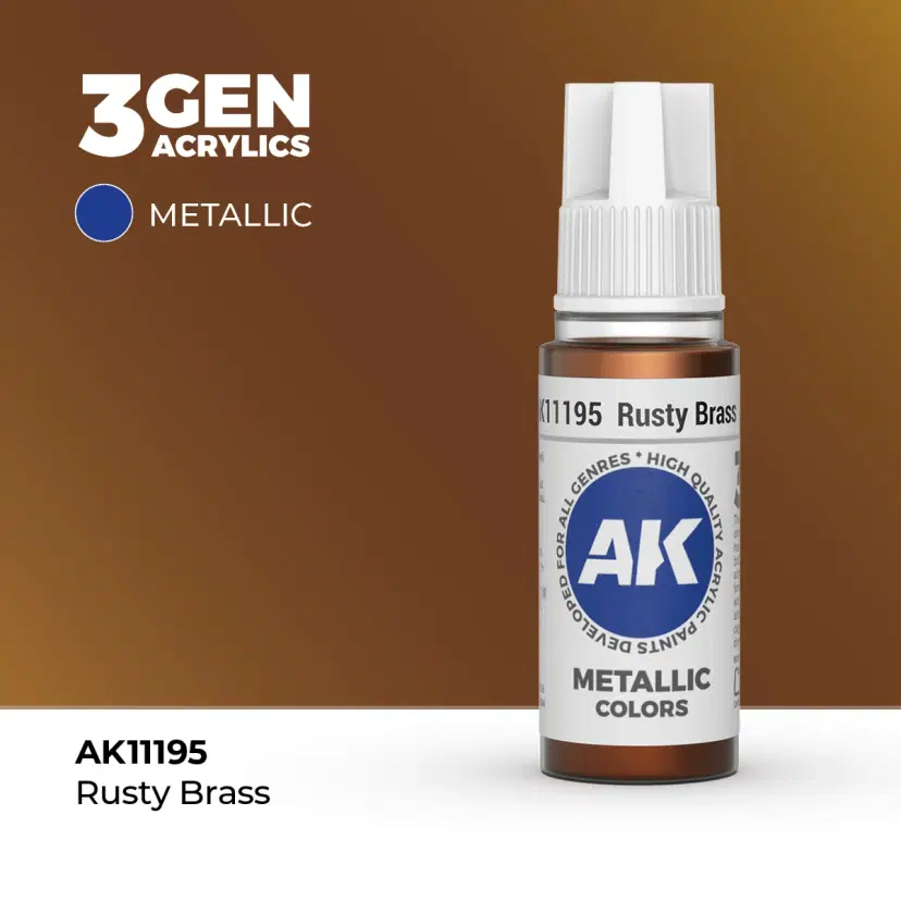 Rusty Brass – Metallic 18 ml