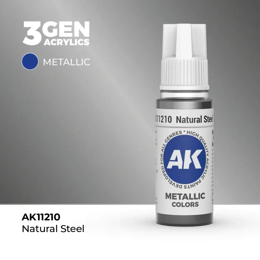 Natural Steel – Metallic 18 ml