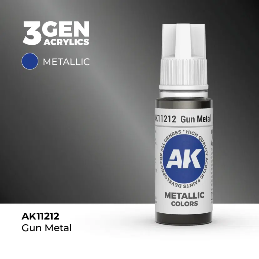 Gun Metal Metallic 18 ml
