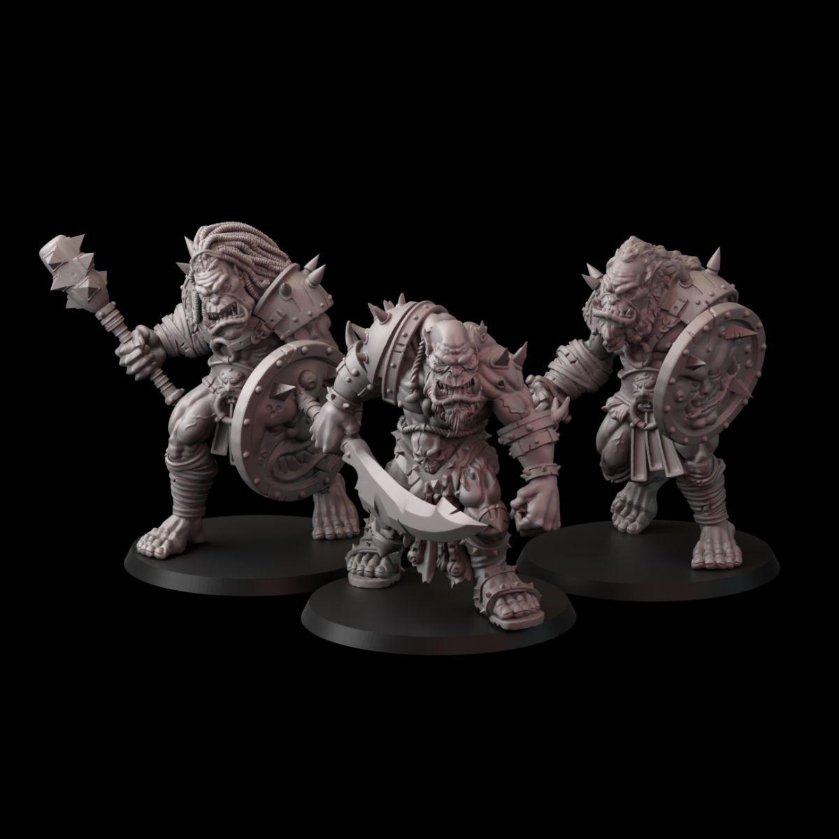 Zestaw Orkowych Wojowników