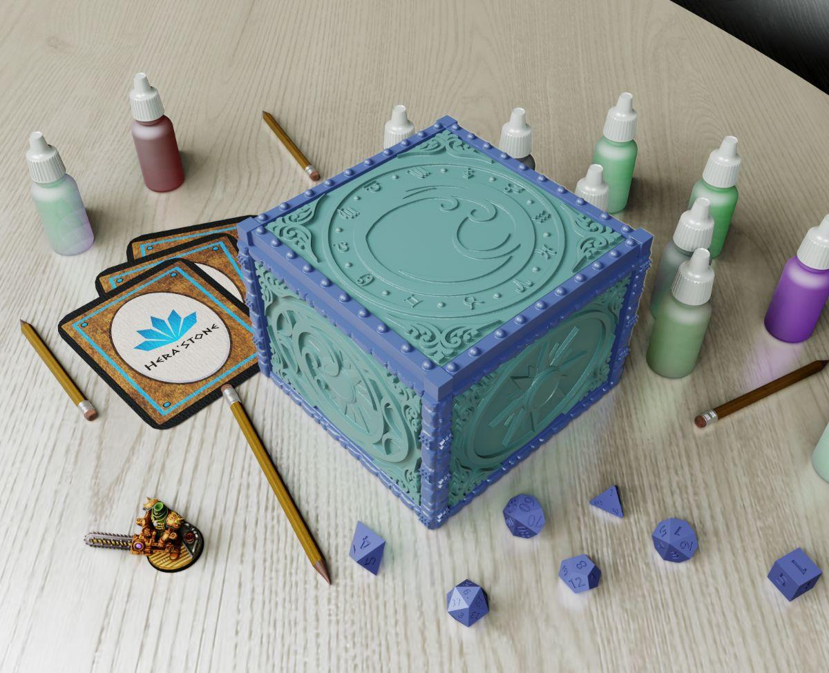 Pudełko Organizer Zodiak Wodnik