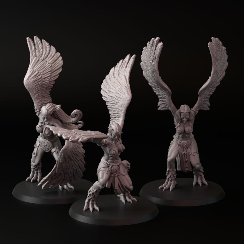 Harpie – Zestaw Figurek