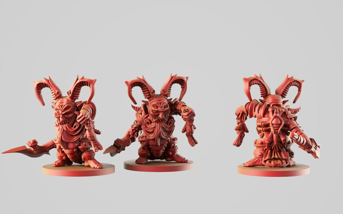 Zmutowany Krasnolud Skorupiak