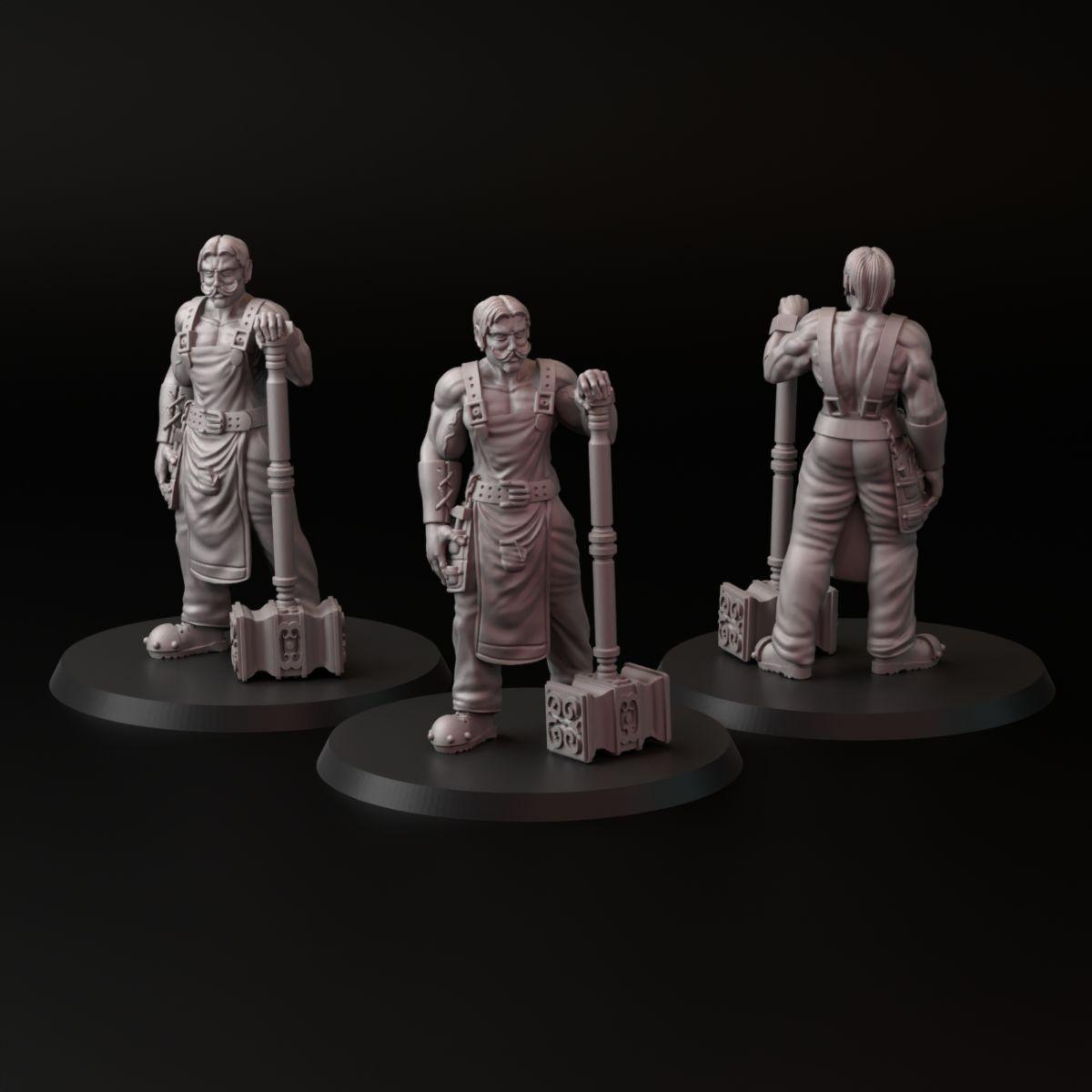 Kowal z Wielkim Młotem