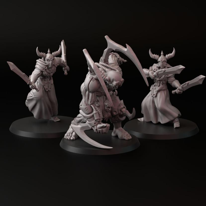Wojownicy Nemesis z Mieczami