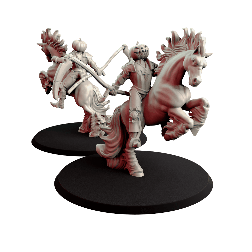 Jeźdźcy z Dyniami zamiast Głów (Halloween)