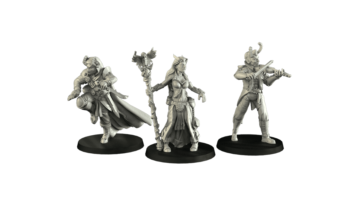 Banda Demonów Ludzi: Druid, Złodziej i Bard