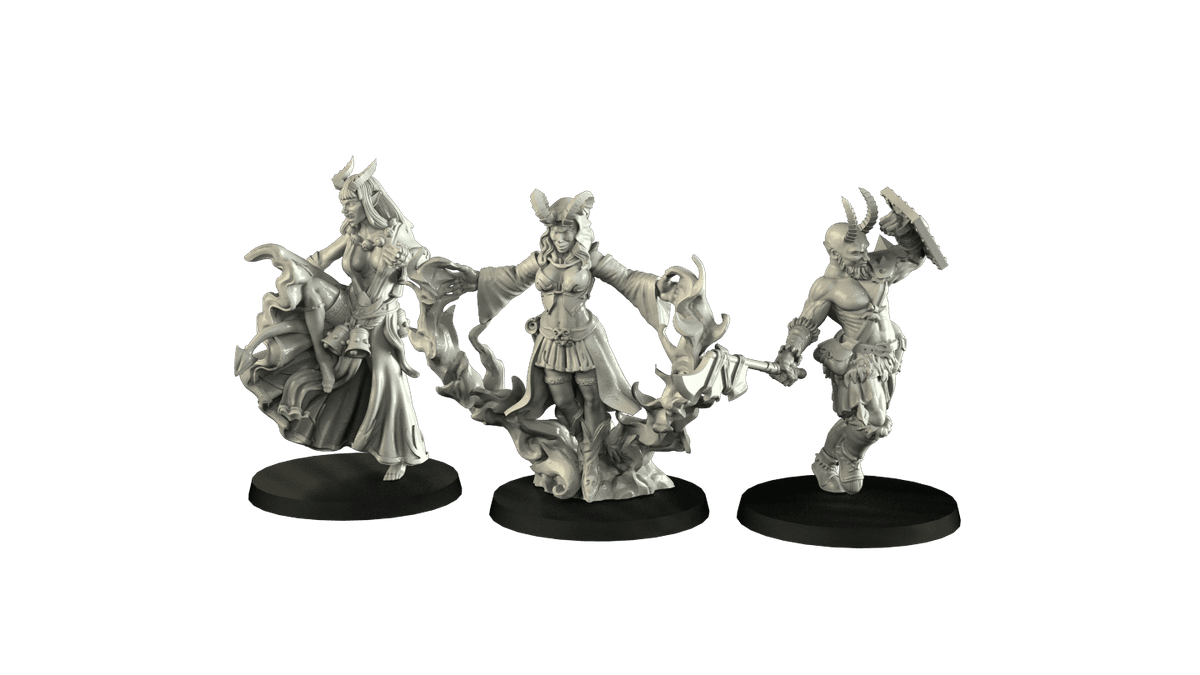 Banda Demonów Ludzi – Wojownik, Mag i Mnich