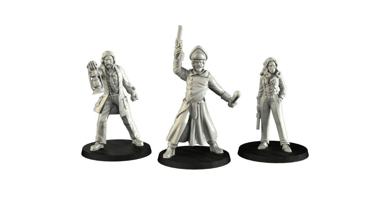 Figurkowi Poszukiwacze Przygód z Pistoletami