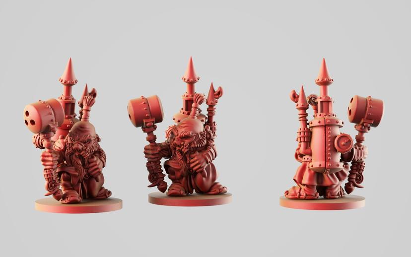 Krasnolud Steampunk