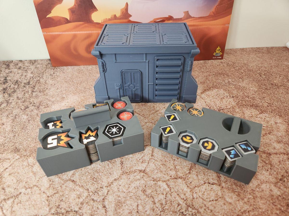 Budynek do Shatterpoint / Organizer na Tokeny i Żetony