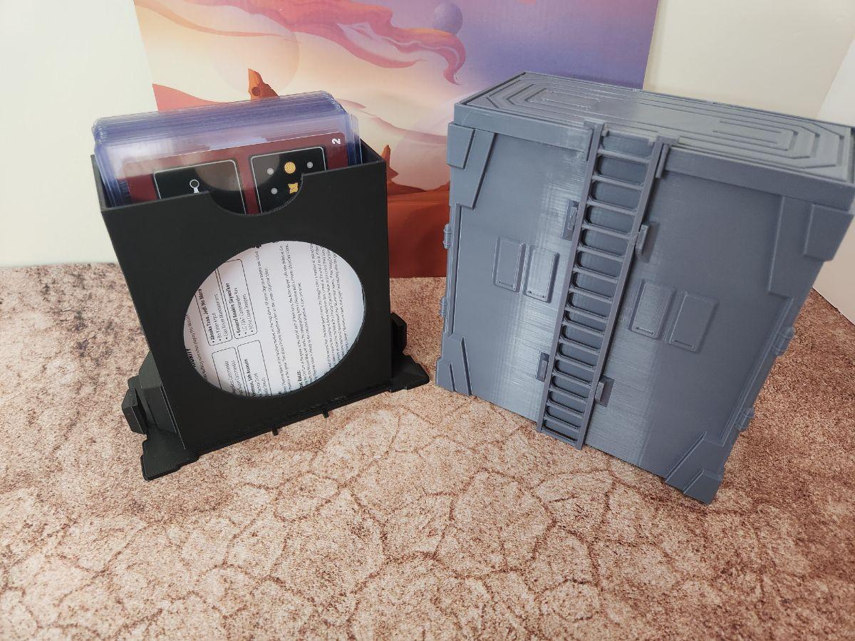 Budynek do Shatterpoint z Organizatorem na Karty Postaci