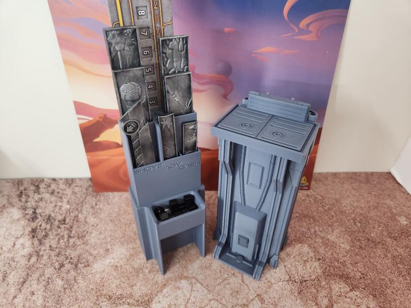 Budynek do Shatterpoint z funkcją organizera na miarki