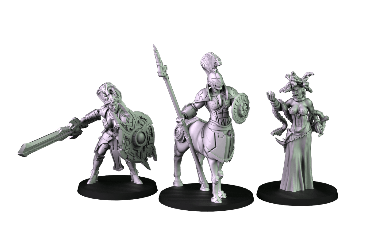 Greccy Wojownicy Sci-Fi