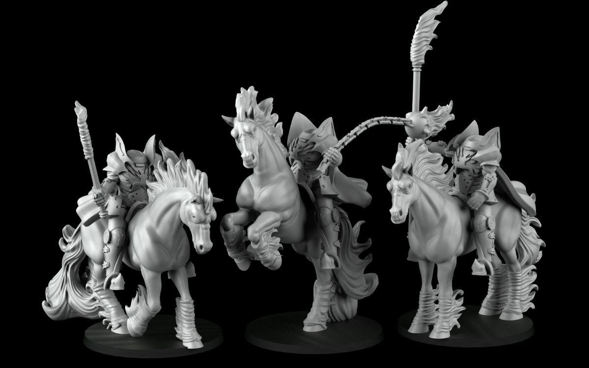 Jeźdźcy Bez Głowy na Koniach