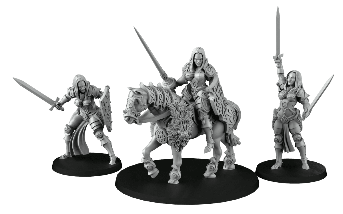 Paladynki – Wojowniczki Światła (Jedna Konna)