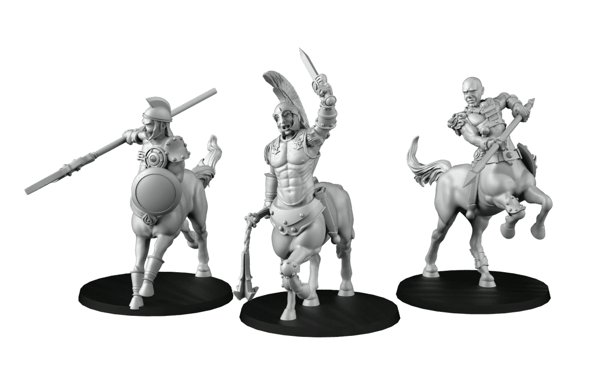 Centaury w Stylu Greckich Wojowników