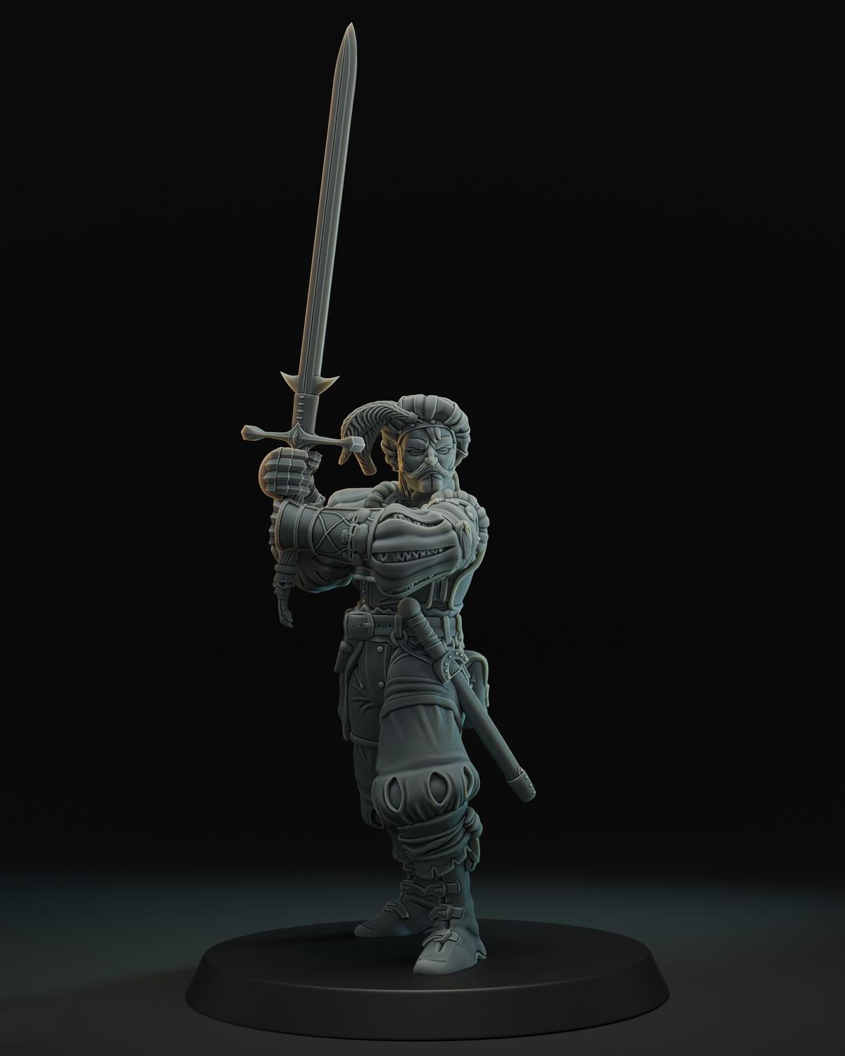 Wojownik Imperium z Mieczem Dwuręcznym