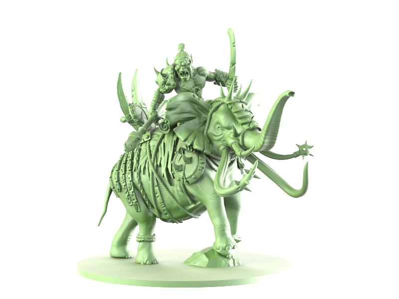 Ork na Bojowym Słoniu