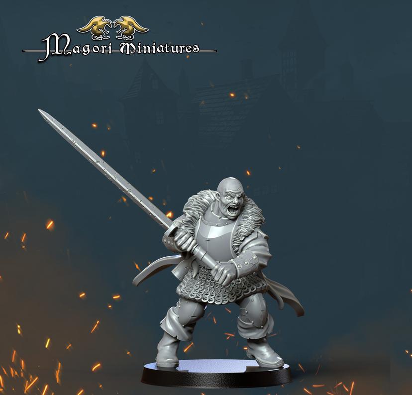 Łowca Czarownic / Wojownik z Mieczem Dwuręcznym