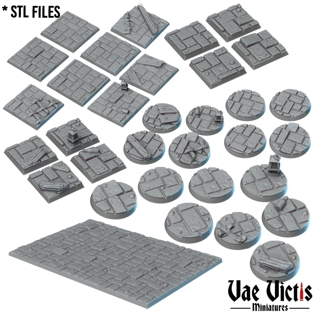 Podstawki w Stylu Więziennym / Katakumbów