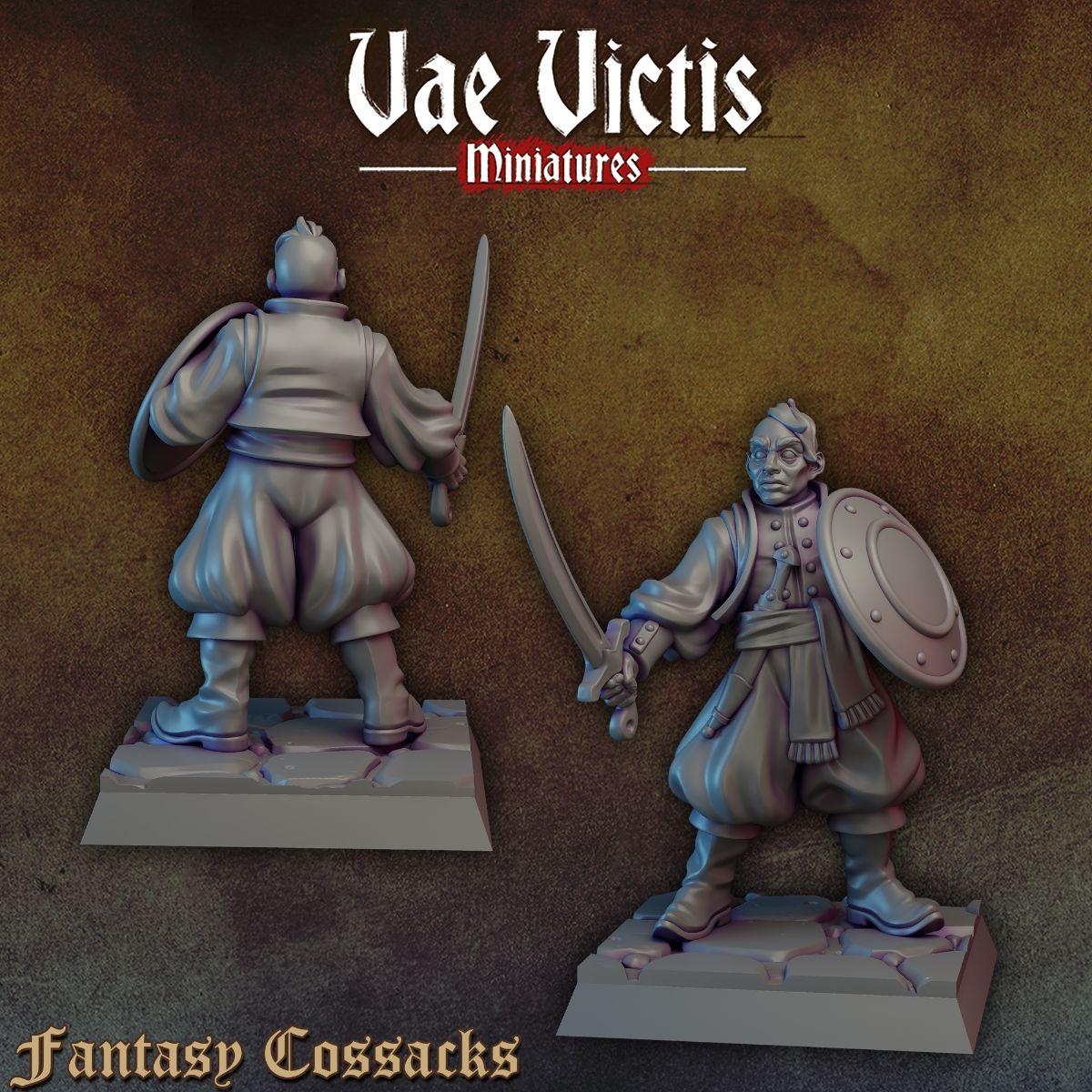 Kozak z Mieczem i Tarczą