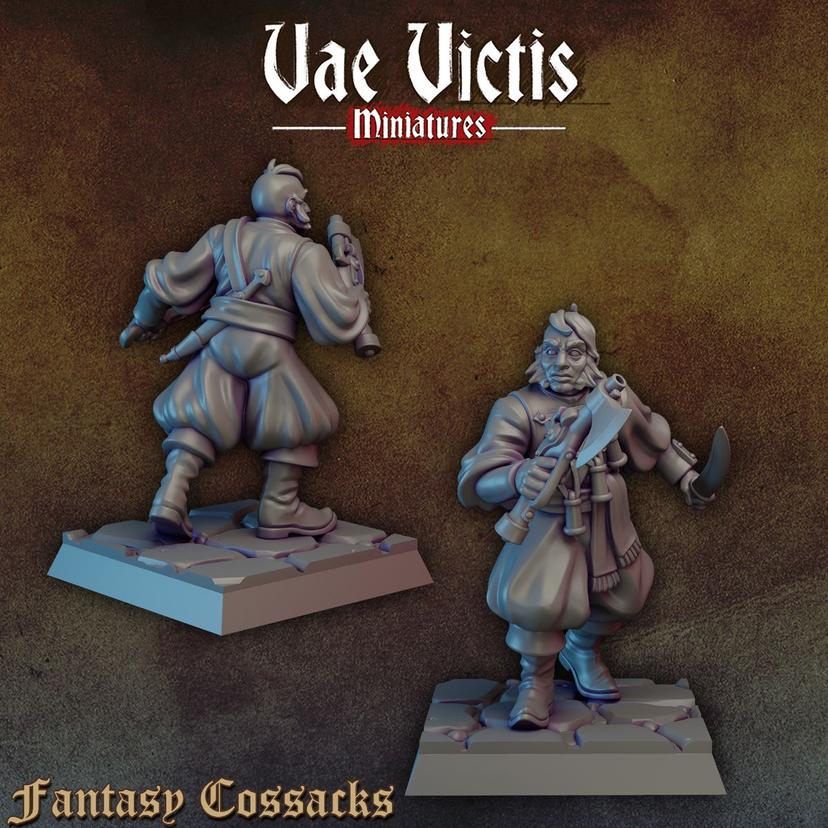 Kozak z Toporem i Mieczem