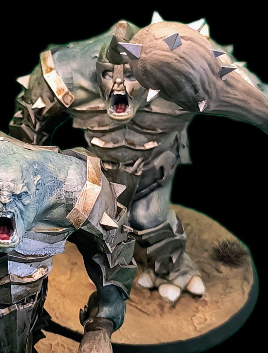 Ciężkozbrojny Troll z Maczugą #3