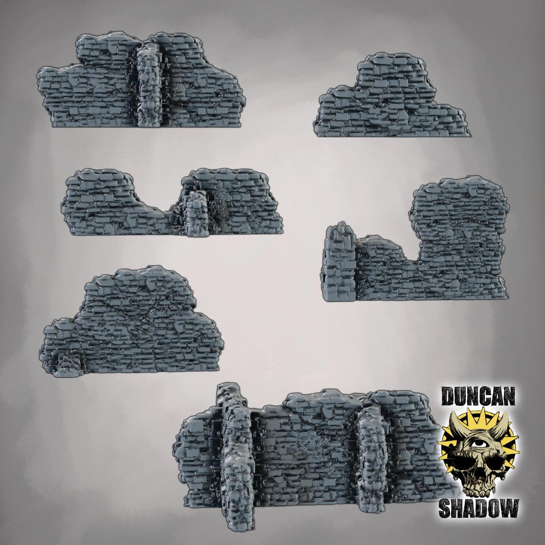 Zestaw Makiety Wysokich Murków