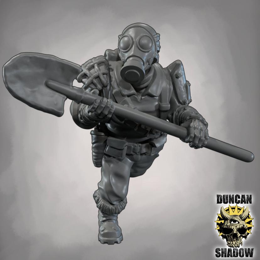 Raider z Łopatą
