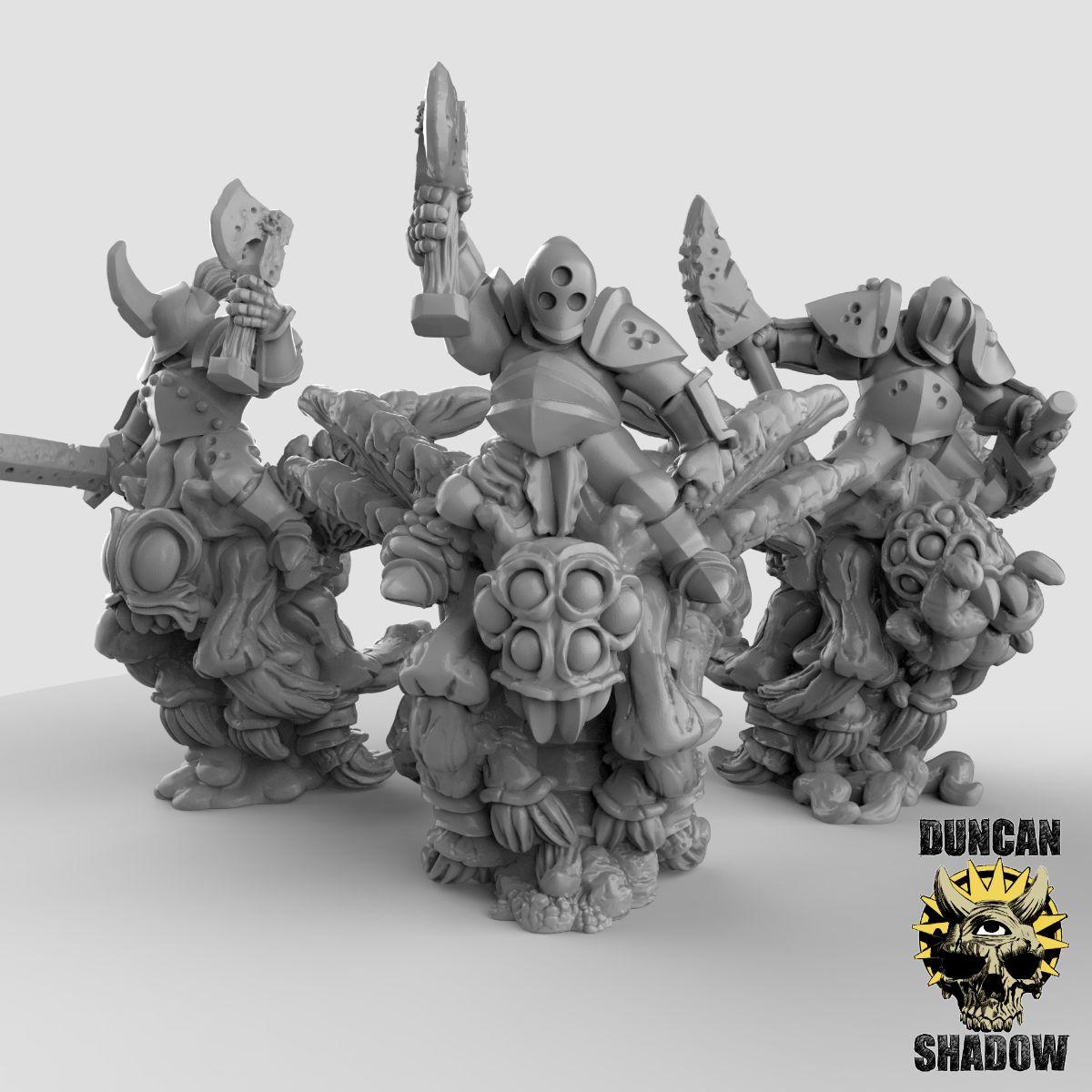 Rycerze Zarazy na Demonicznych Muchach