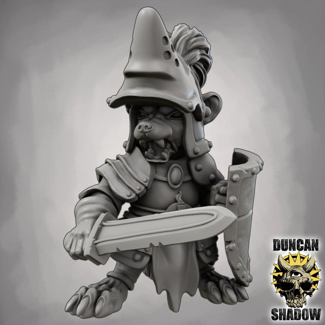 Czempion Szopów z Mieczem i Tarczą