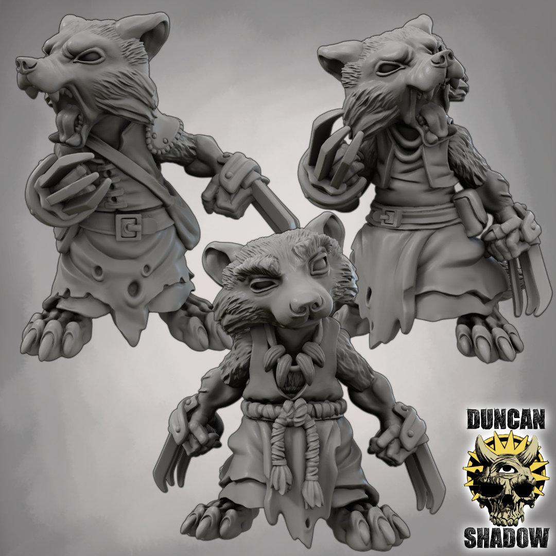 Szopy Wojownicy z Pazurami