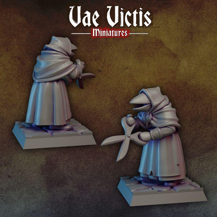 Ptasia Postać z Wielkimi Nożycami