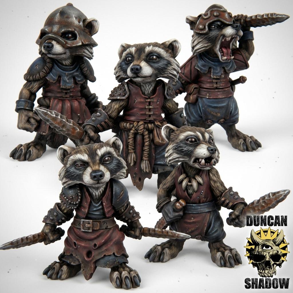 Zestaw Figurek Szopów Wojowników - 1