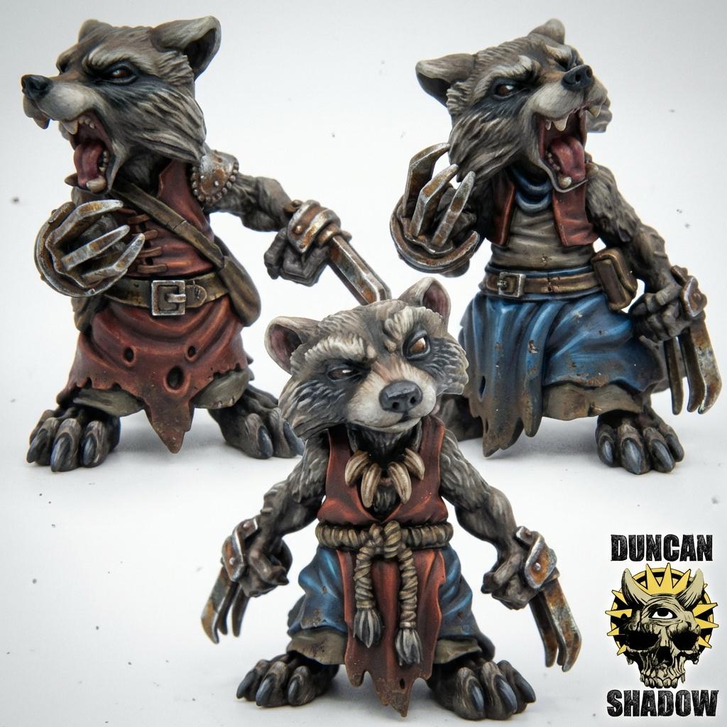 Zestaw Figurek Szopów Wojowników - 2
