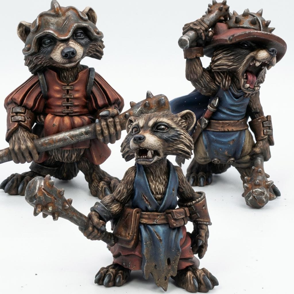 Zestaw Figurek Szopów Wojowników - 4