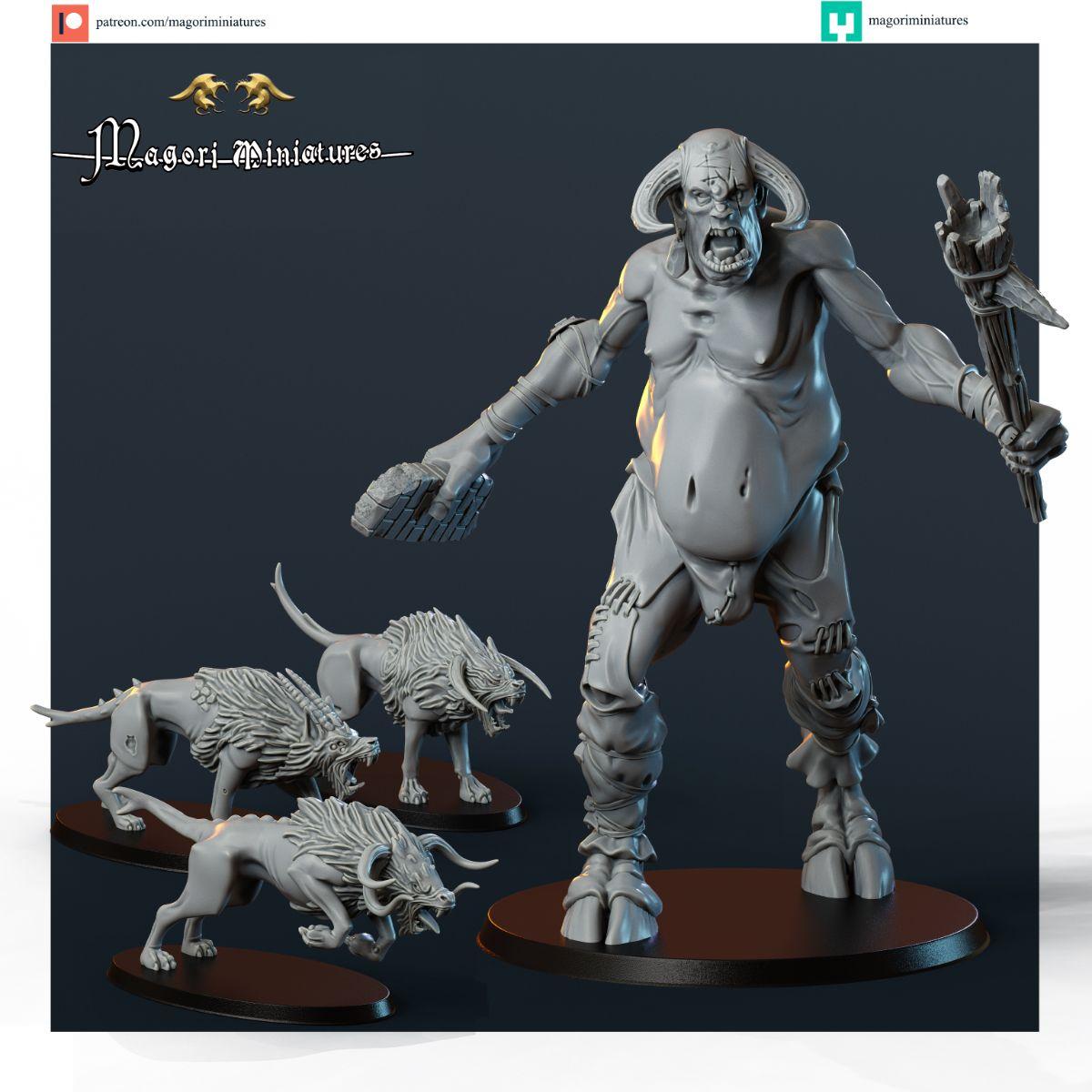 Gigant Chaosu z Ogarami Chaosu