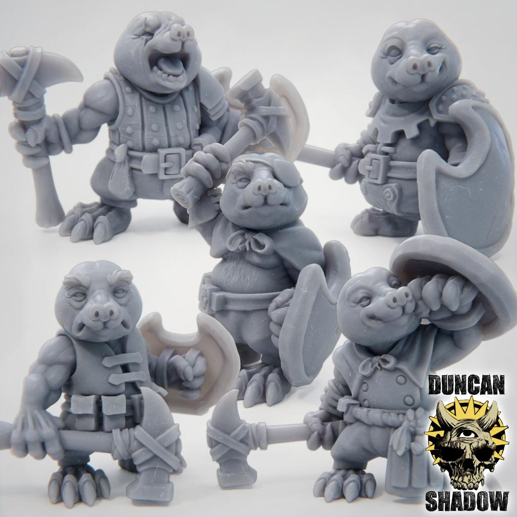 Kretoludzie z Młotami i Tarczami