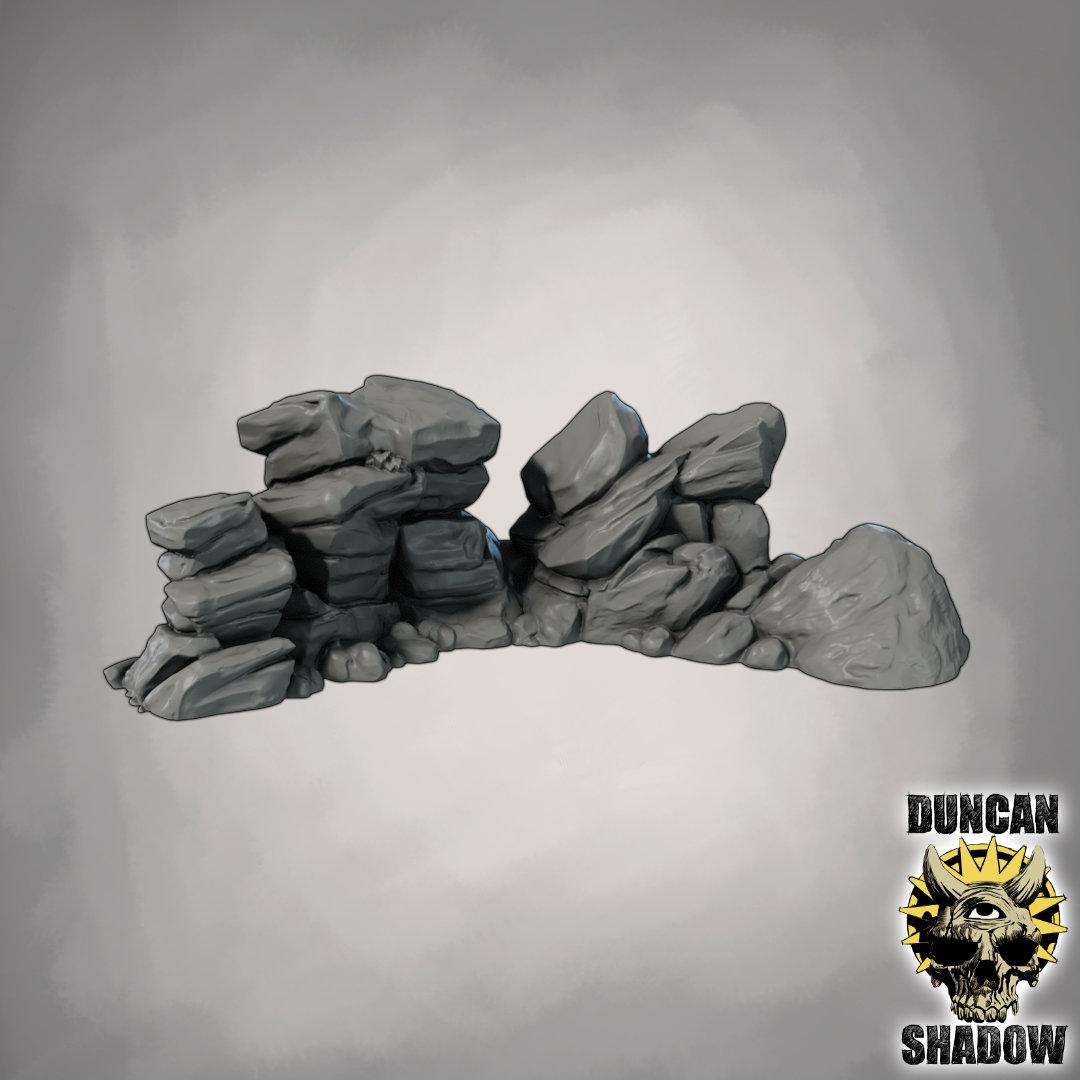 Ścianki Skalne - Zestaw Terenu - 5