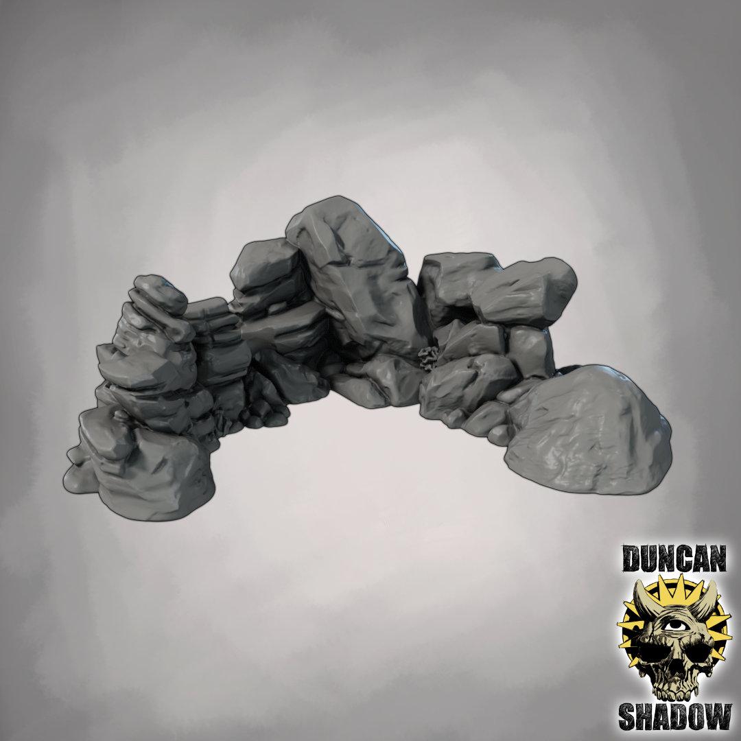 Ścianki Skalne - Zestaw Terenu - 2