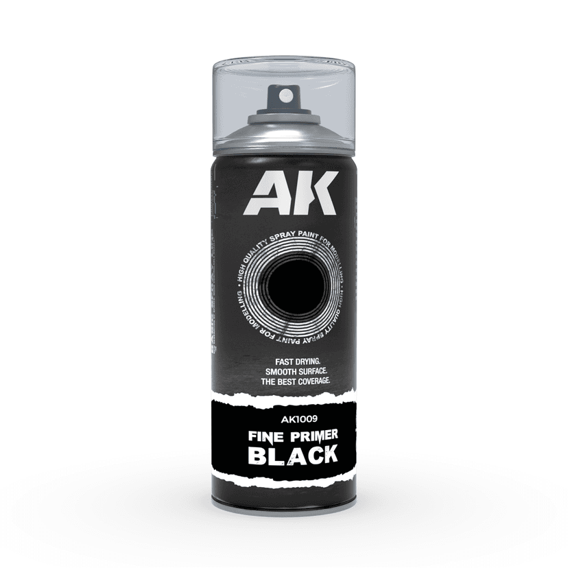 Fine Primer Black Spray 400 ml